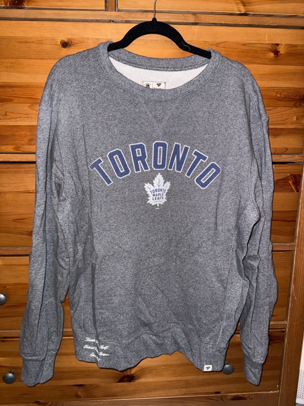 Fanatics Gray Toronto Crewneck Sweatshirt
